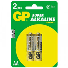 GP Super Alkaline Батарейка AA, 2 шт
