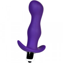 Toyfa A-Toys Vibro Anal Plug M, фиолетовая