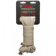 Doc Johnson Kink Bind & Tie Hemp Bondage Rope 9м, бежевая