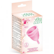 Yoba Menstrual Cup S, розовая